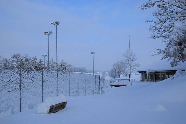 verschneite TCG Anlage